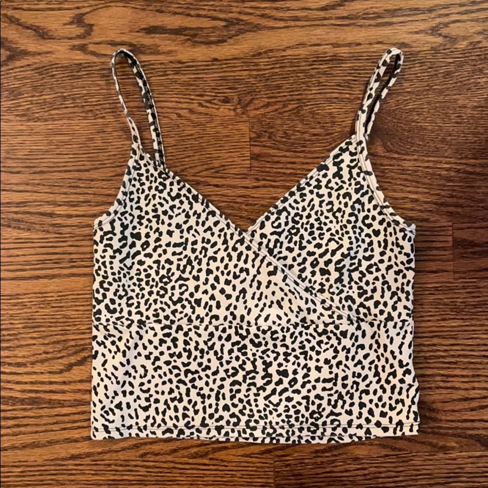 cheetah tank top